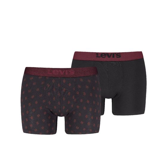 Levi's Men Denim Geo Boxer Brief 2P