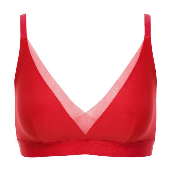 Chantelle Prime Triangel Bh zonderBeugel Congo Red