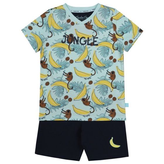 Charlie Choe E-Jungle Fever Boys Short Pyjama s/s