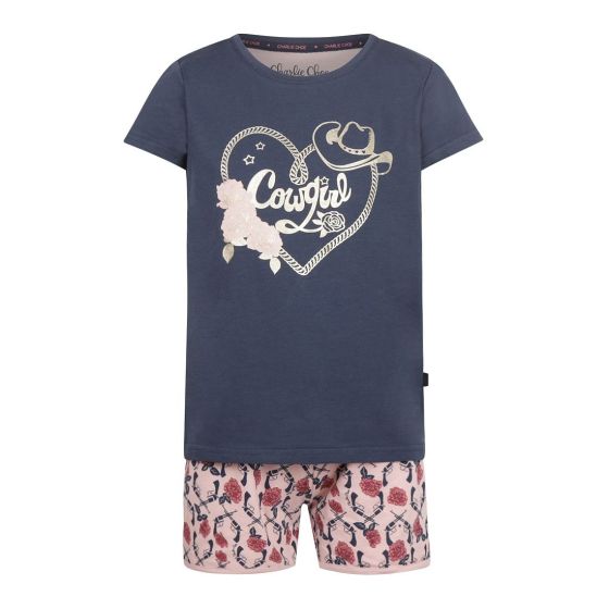 Charlie Choe G Good Short Pyjama s/s Dark Blue