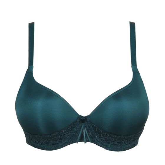 Twist I Do Voorgevormde Beha Hartvorm Deep Teal