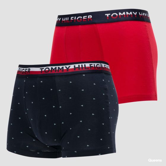 Tommy Hilfiger Trunk Print 2P Red Navy