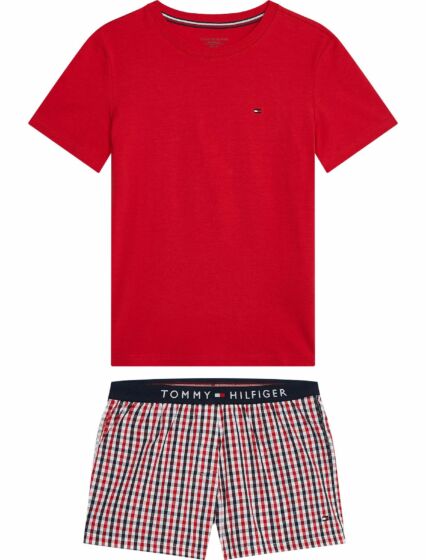 Tommy Hilfiger Boys Woven Short Pyjama  s/s