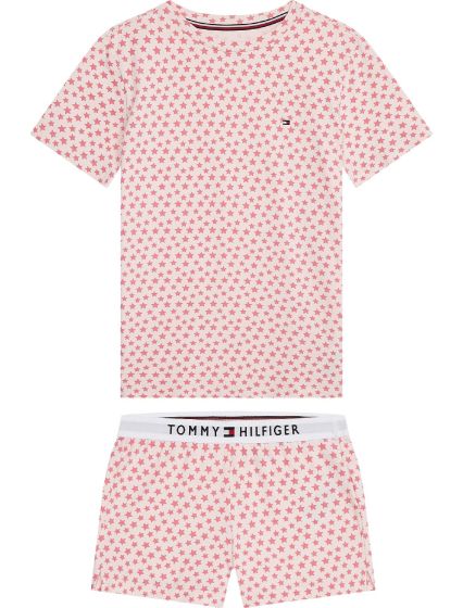 Tommy Hilfiger Girls Short Pyjama s/s Multi Star