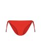 Beachlife Fiery Red Bikini Mid Waist Slip