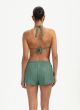 Beachlife Green Glitter Strand Short
