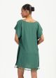 Beachlife Green Glitter Strandkleed