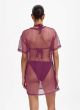 Beachlife Bright Plum Strandkleed