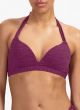Beachlife Bright Plum Voorgevormde Bikini Top