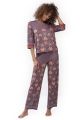 Mey Love Story Valeria Pyjama 3/4 Mouw Smokey Rose