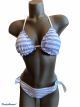 Twinset Triangel Bikini Set Bianco/Blu Cielo