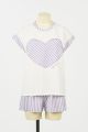 Twinset Short Pyjama s/s Purple Rose