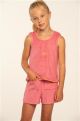 Eskimo Girls Soleil Open Short Pyjama Rose