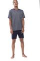 Mey Bennison Short Pyjama s/s Yacht Blue