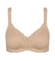 Triumph Modern Lace+Cotton Beha Zonder Beugel Beig
