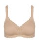 Triumph Modern Lace+Cotton Beha Zonder Beugel Beig