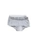 Ten Cate Basic Girls Shorts 2 Pack Stripe Grey