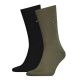 Tommy Hilfiger Men Classic Sock 2P Olive