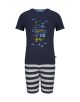 Charlie Choe Boys Short Pyjama s/s Navy Stripe