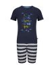 Charlie Choe Boys Short Pyjama s/s Navy Stripe