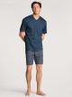 Calida Relax Streamline Short Pyjama s/s Sara Blue