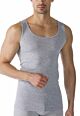 Mey Casual Cotton Athletic-Shirt Light Grey Melang