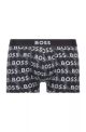 Hugo Boss 24 Print Trunk Zwart