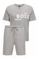 Hugo Boss Relax Short Pyjama s/s Medium Grey