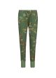 Pip Studio Bobien Kawai Flower Broek Dark Green