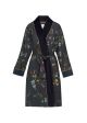 Pip Studio Nisha Kawai Flower Kimono Dark Blue