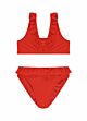 Beachlife Girls Fiery Red Bikini