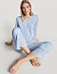 Calida Elegant Dreams 7/8 Broek Pyjama Harmony Blu