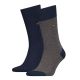 Tommy Hilfiger Birdeye Sock 2P Khaki/Navy