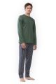 Mey Clifden Pyjama l/s Green Garden