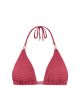 Beachlife Berry Triangel Bikini Top