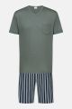 Mey Rough Stripes Short Pyjama s/s