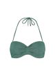 Beachlife Green Glitter Voorgevor Strapless Bikini