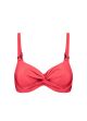 Beachlife Red Shine Bikini Top Met Beugels