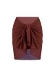 Beachlife Raisin Glitter Strand Rokje
