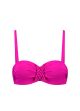 Cyell Beach Framboise Voorgev Strapless Bikinitop