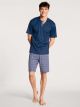 Calida Relax Choice Short Pyjama s/s Pottery Blue