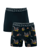 Muchachomalo Humming Shorts 2P Print Blue