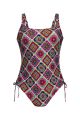 Rosa Faia Beach Crochet Flower Badpak