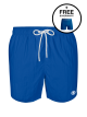 Muchachomalo Solid Zwemshort Blue