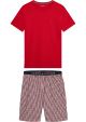 Tommy Hilfiger Woven Short Pyjama s/s Red Check