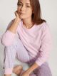 Calida Lovely Nights Pyjama Met Boord l/s Cold Ros