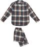 Dorélit G Pyjama l/s Check Navy