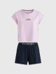 Tommy Hilfiger Short Pyjama s/s Lum Lilac