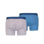 Levi's Men Micro Stripe  Boxer 2P Blue Combo