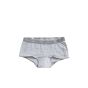 Ten Cate Basic Girls Shorts 2 Pack Stripe Grey